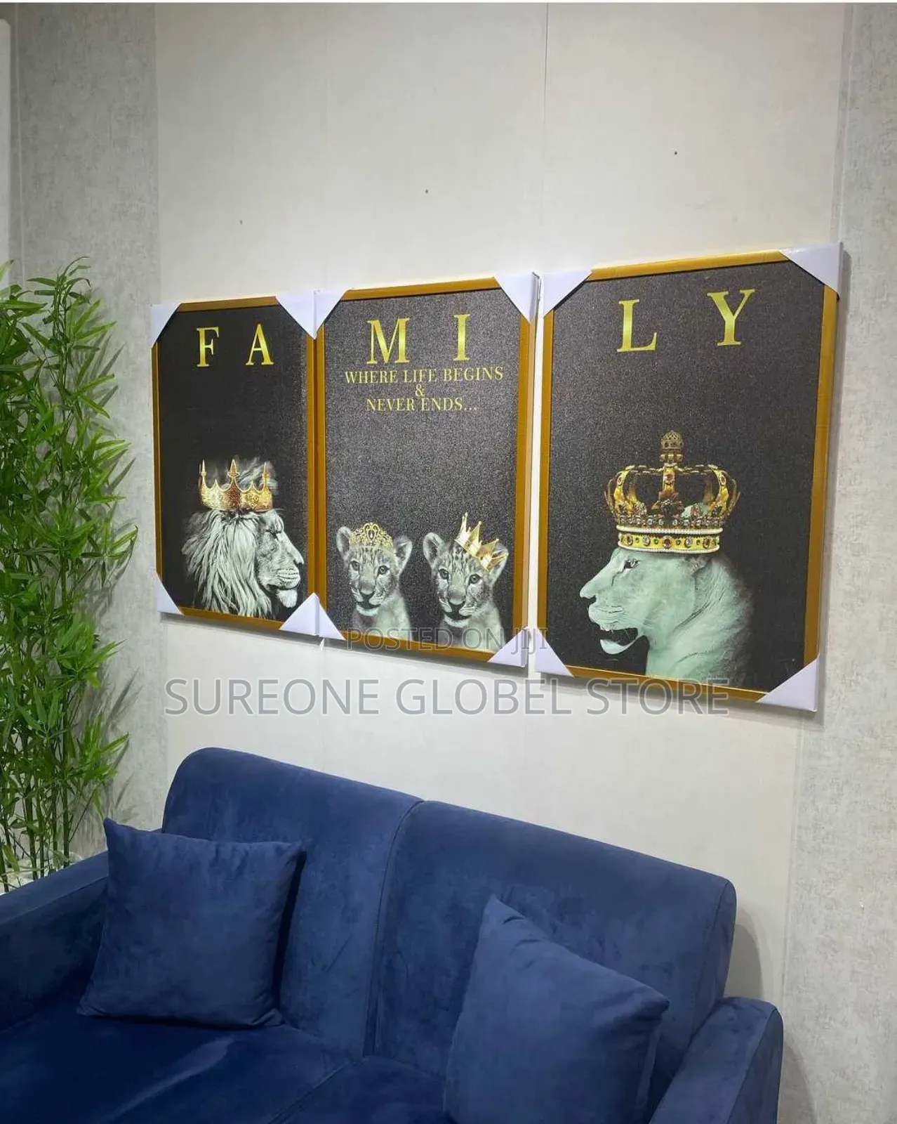 Family Set Frame Artwork