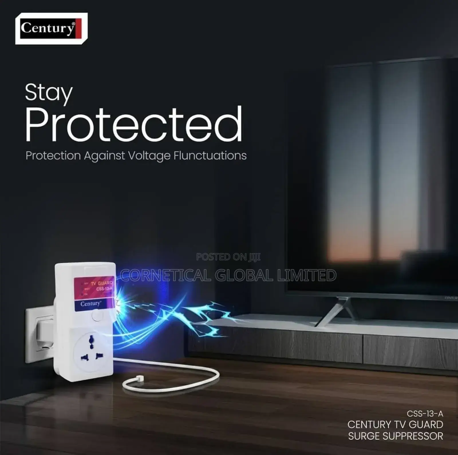 Century Tv and Fridge Guard CSS 13amps