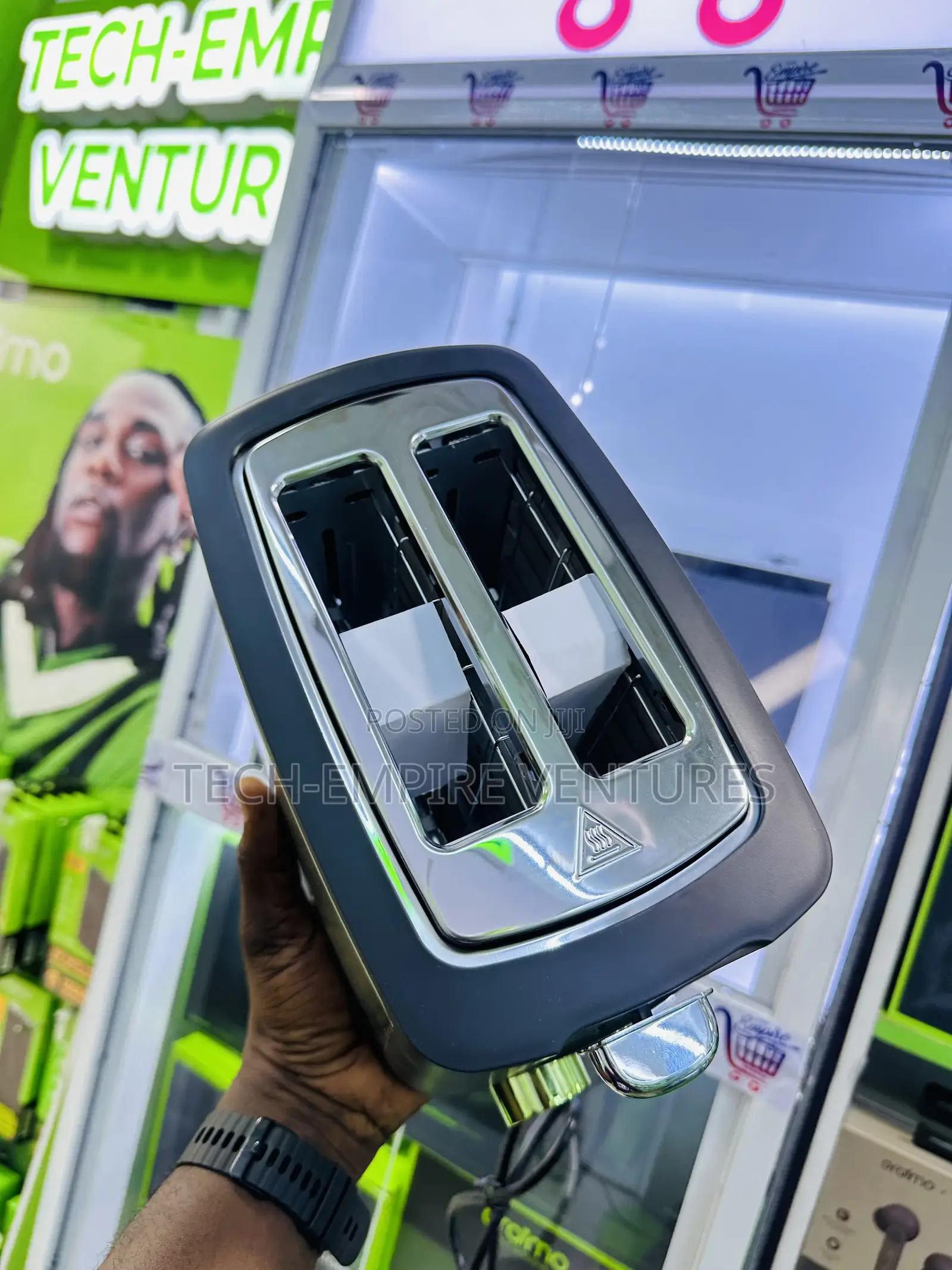 Oraimo Smarttoaster 950W 9-Shade 3-in-1 Toaster