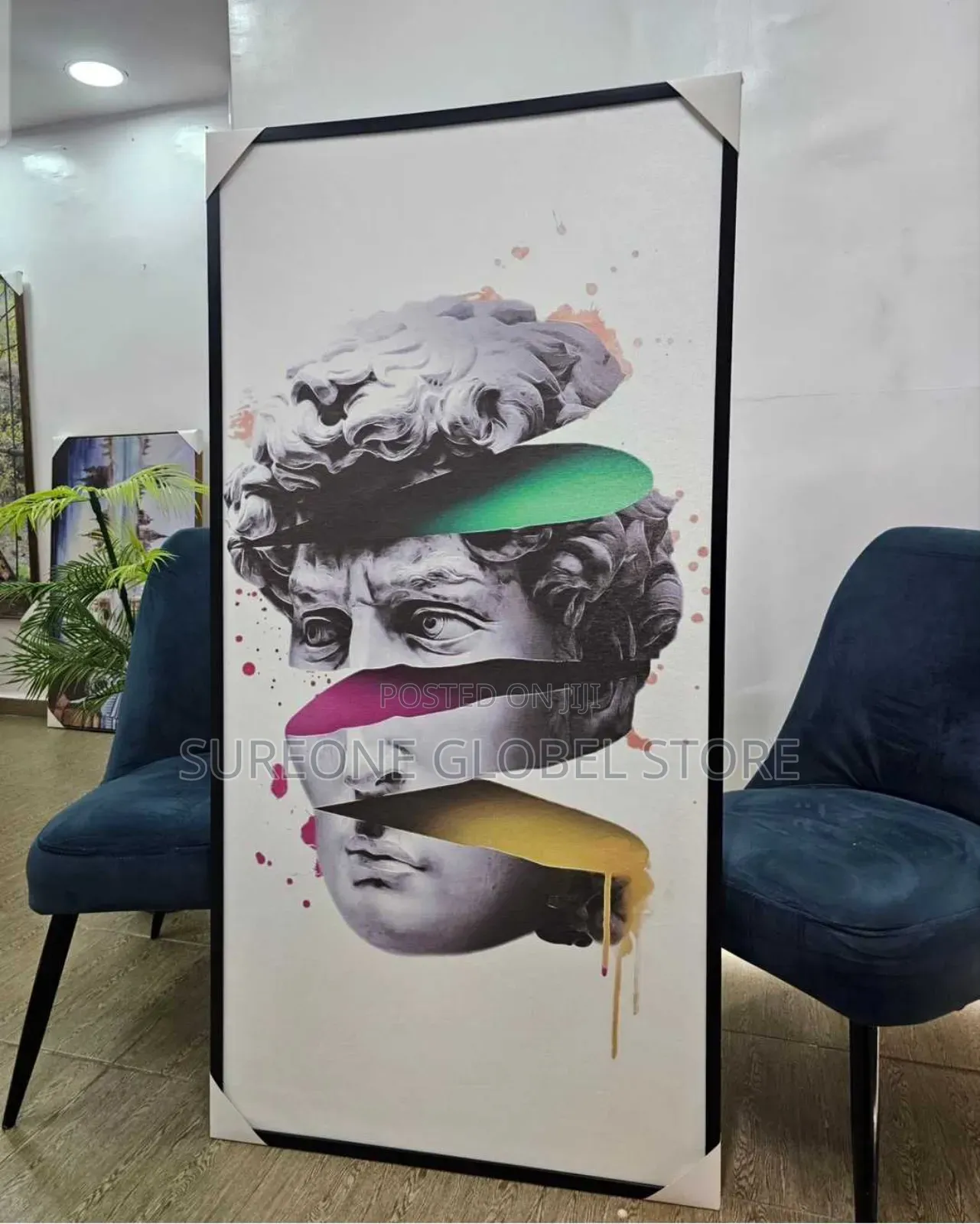 Men Colorful Artwork