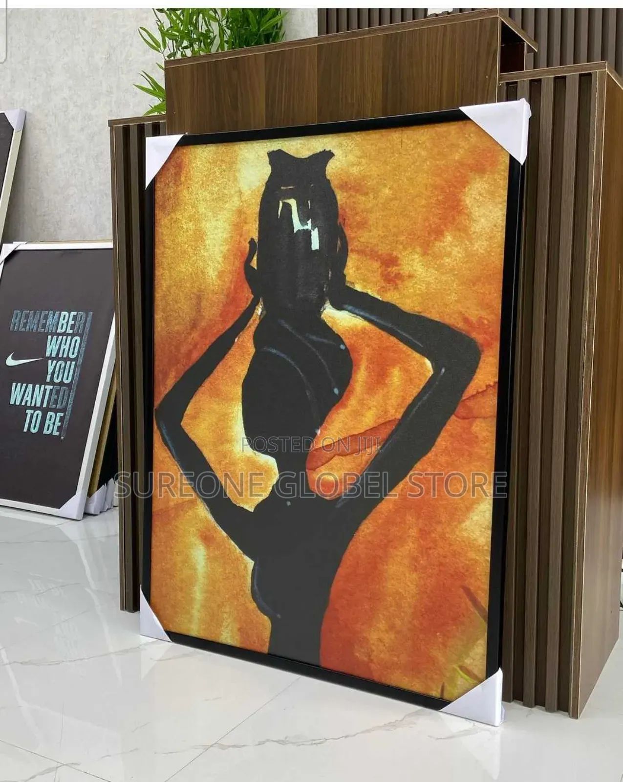 Market Woman Artwork Frame