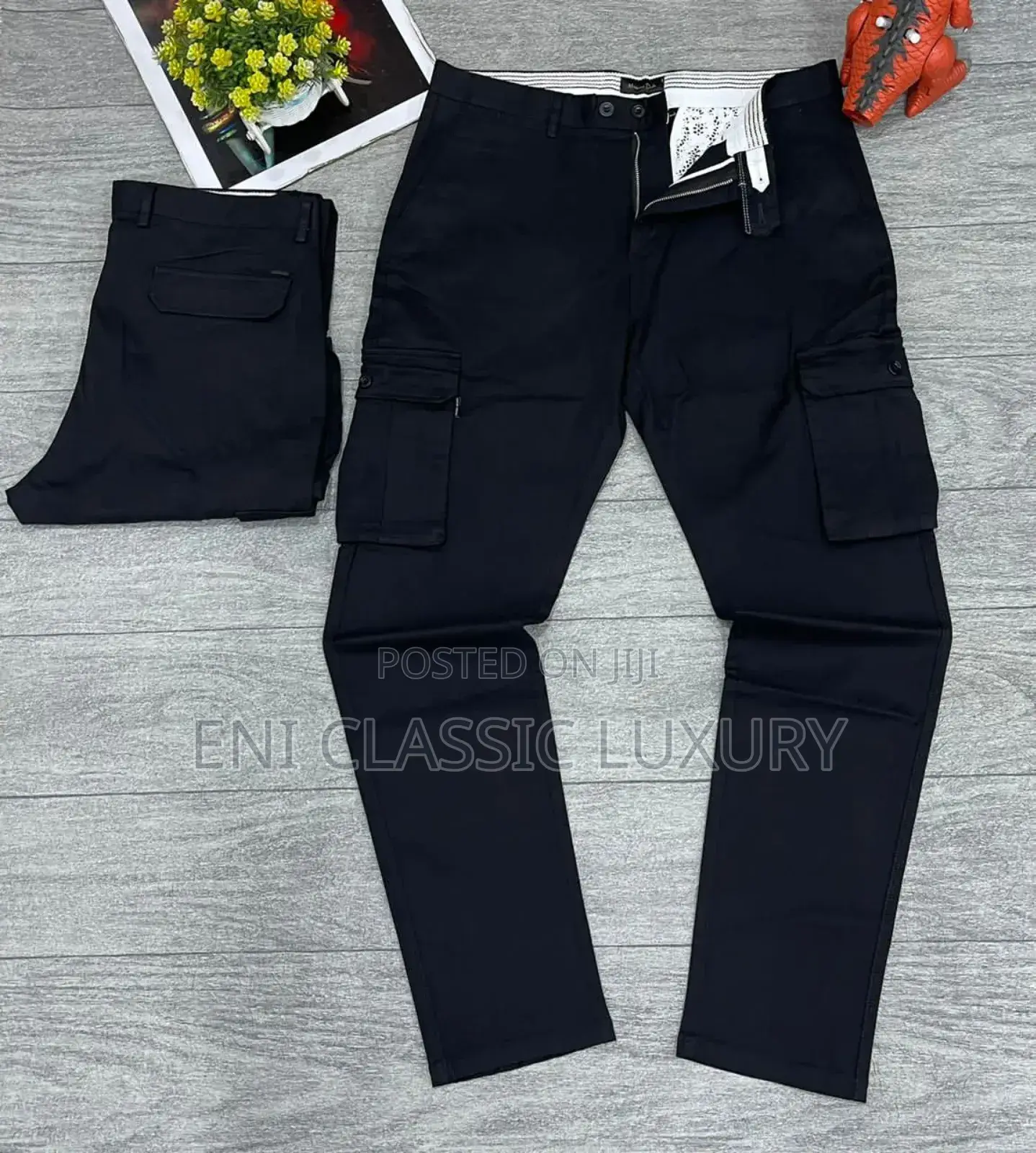 High Quality Luxury Men's Cargo Pants Chino Not Regular