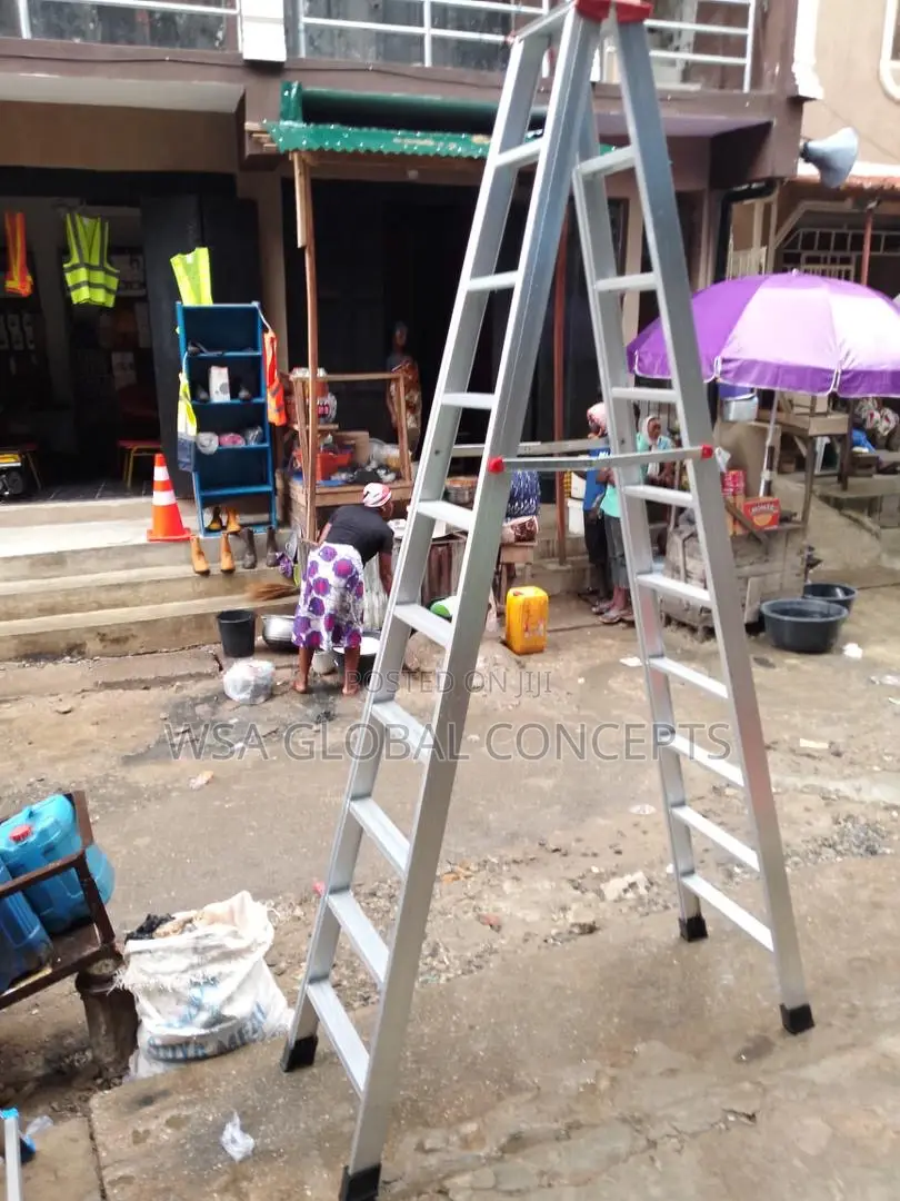 10 Steps Double Sided Aluminum Ladder