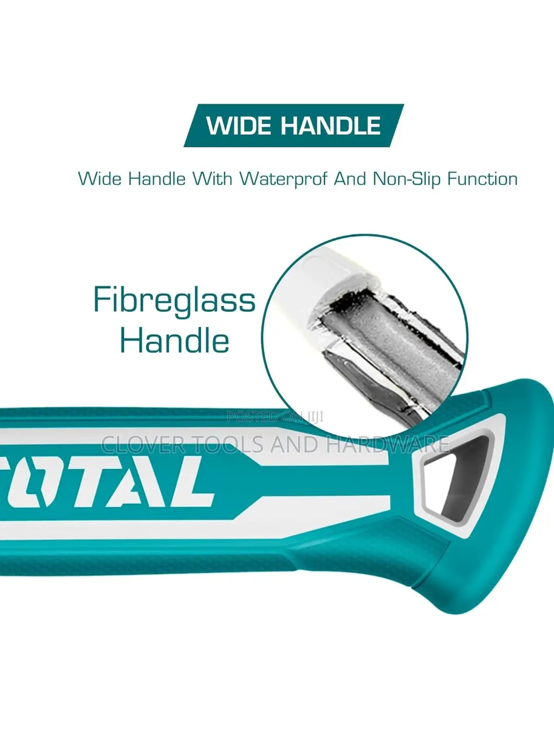 LIGHT TOTAL Claw Hammer 16 Oz , 450 G
