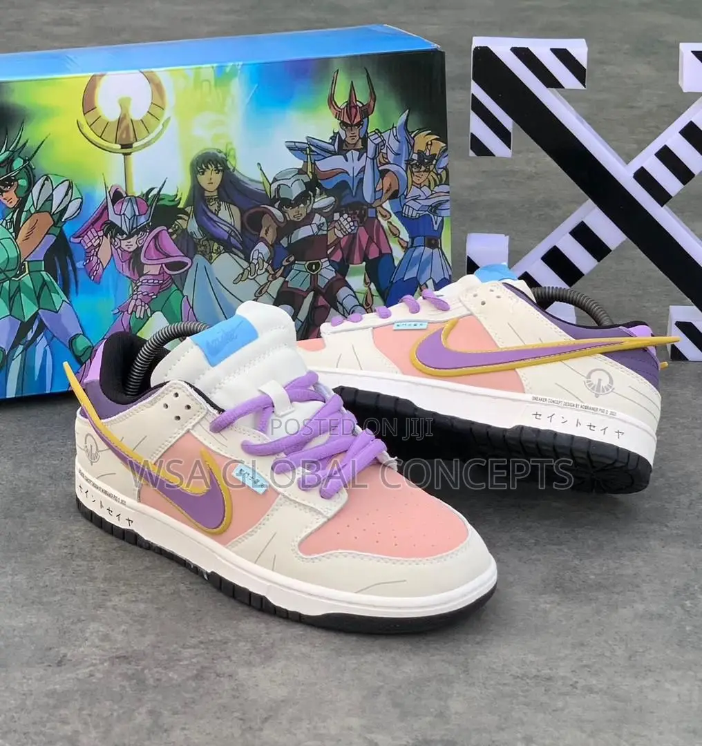 Ambush X No Brainer Nike Sb Dunk Low Pinky Blue Sneakers
