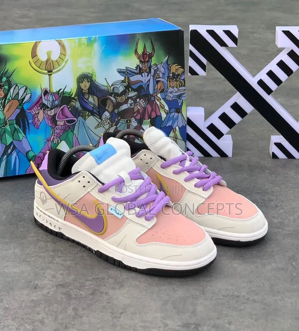 Ambush X No Brainer Nike Sb Dunk Low Pinky Blue Sneakers