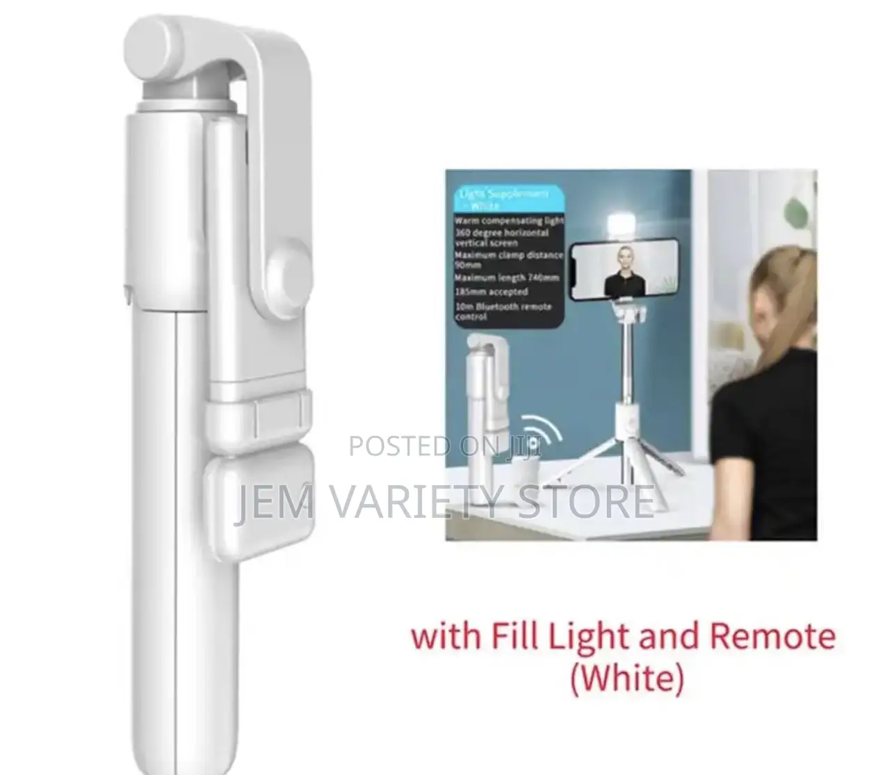Wireless Bluetooth Integrated Live Broadcast Selfie Stick