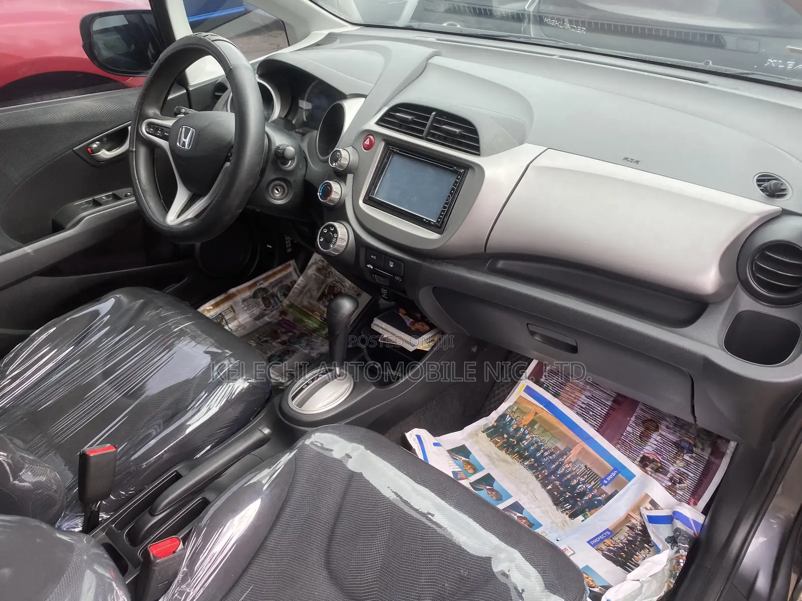 Honda Fit Automatic 2010 Gray