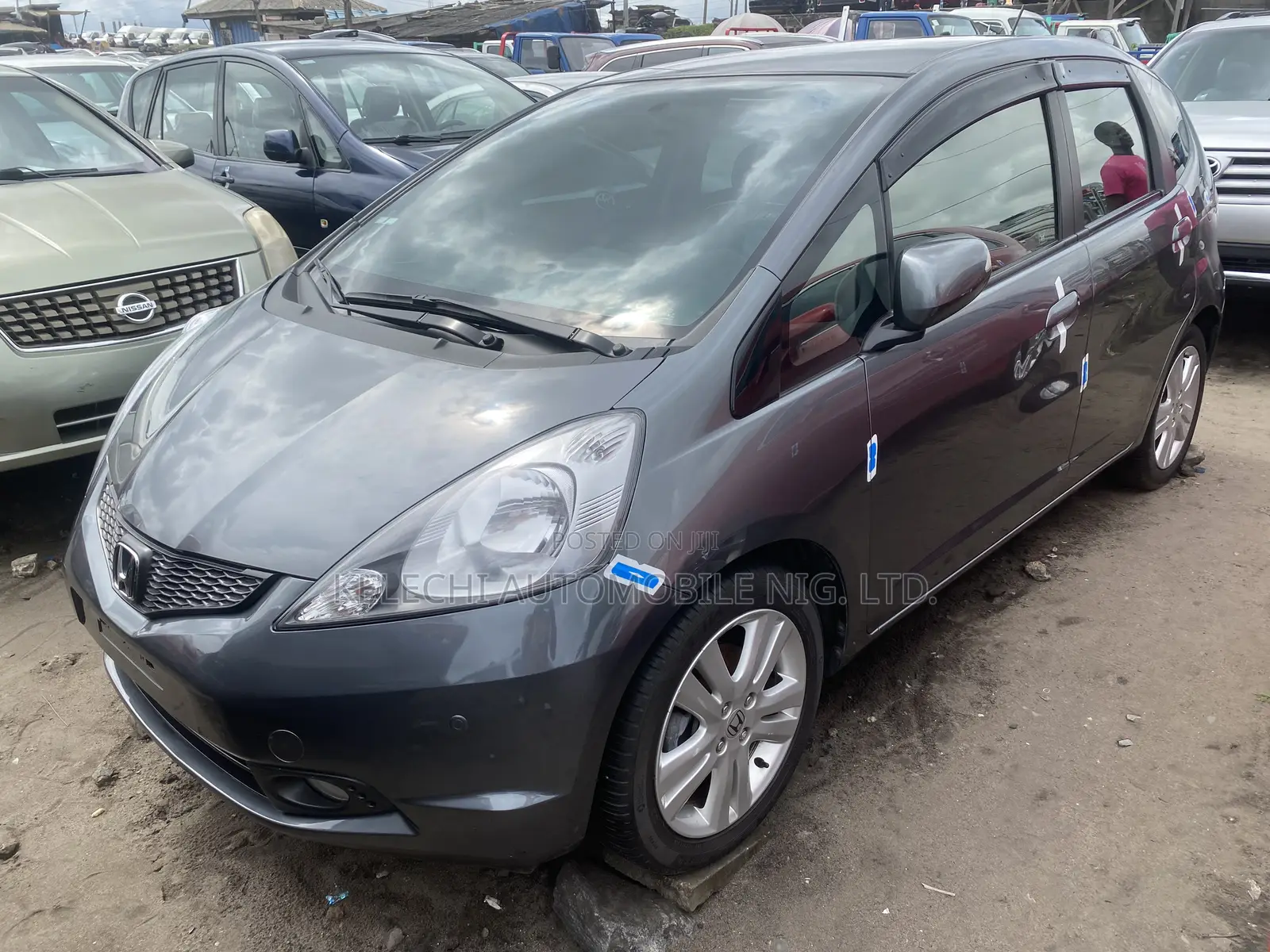 Honda Fit Automatic 2010 Gray