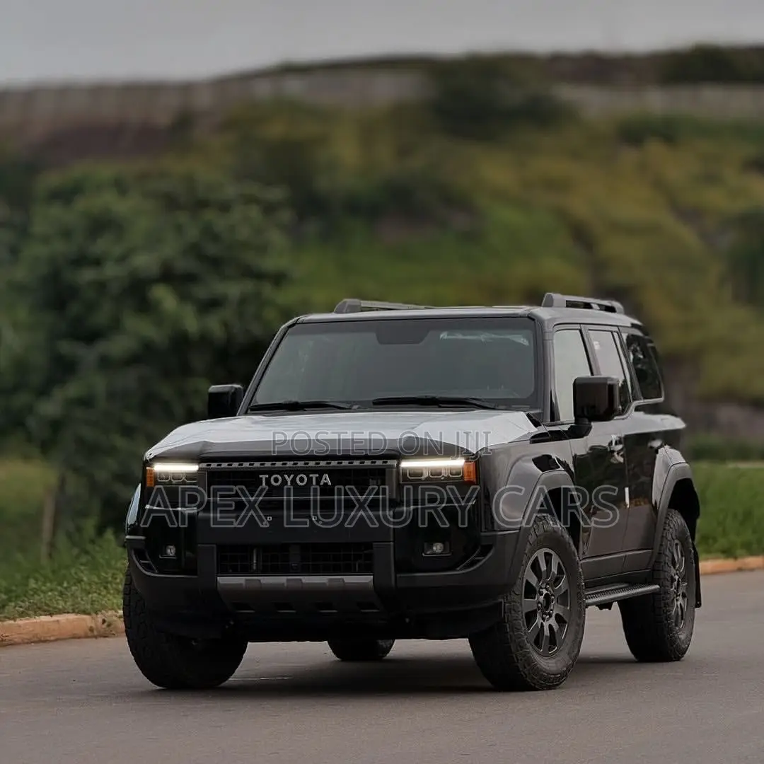 New Toyota Land Cruiser Prado 2024 Black