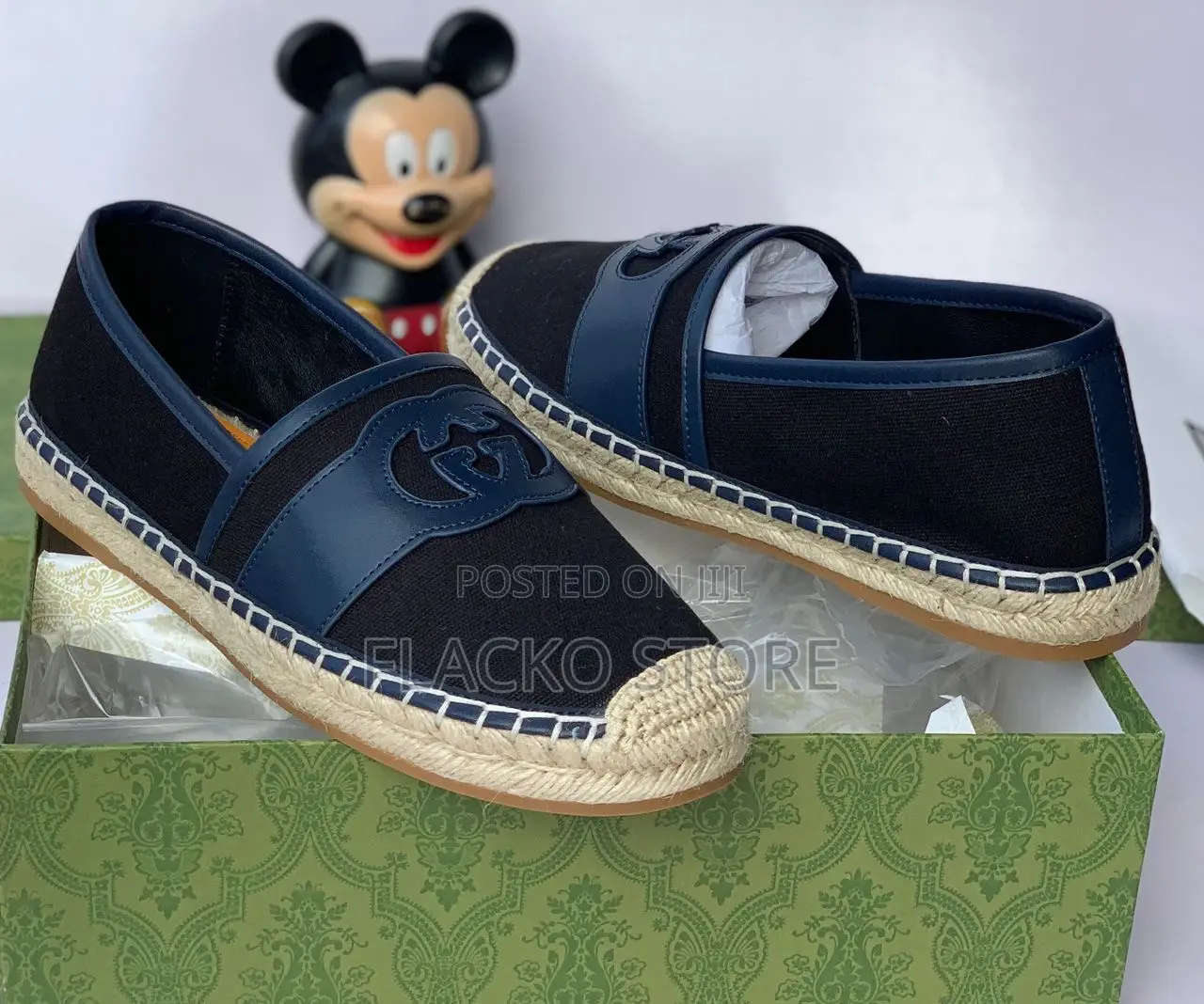 Original Gucci Espadrilles Shoes