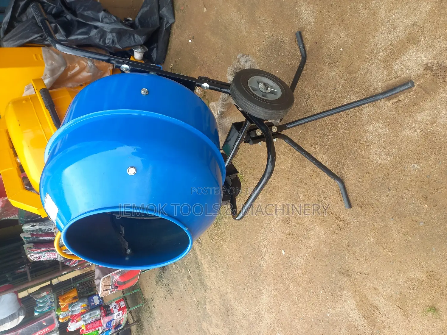 150L Electric Concrete Mixer