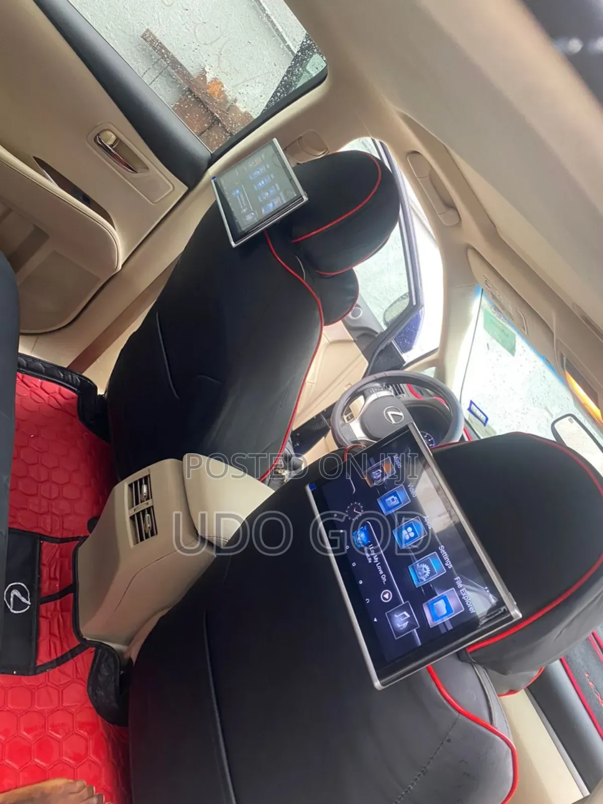 Car Headrest Android Multimedia Player