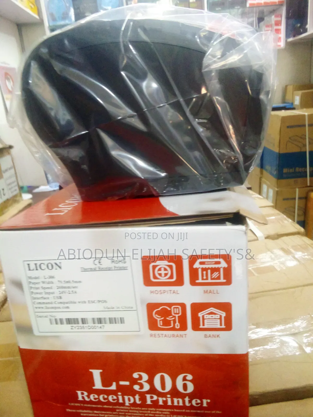 Mini Thermal Receipt Printer L306