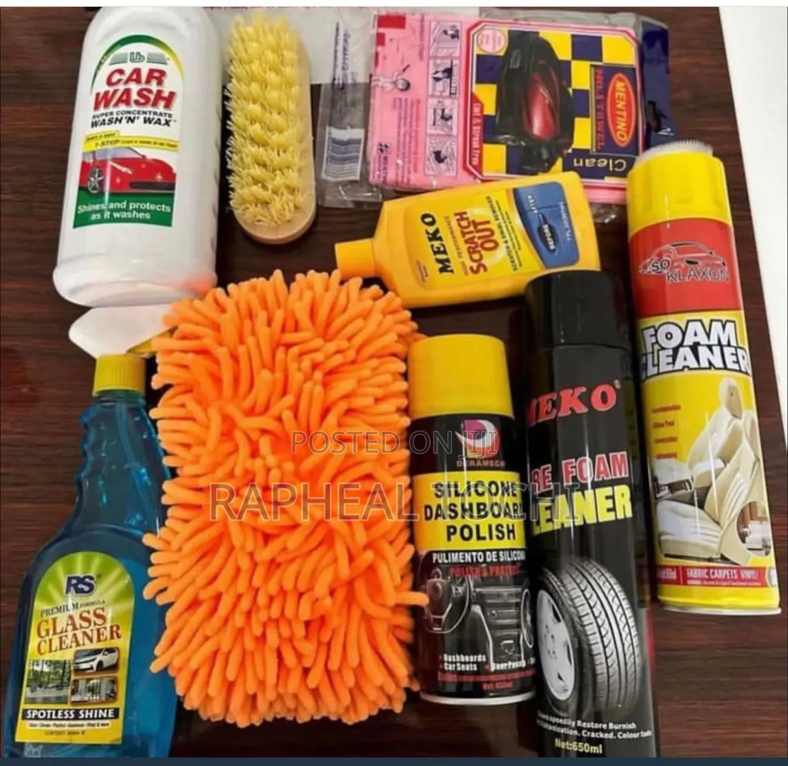 Car Wash Kits for Inside and Outside