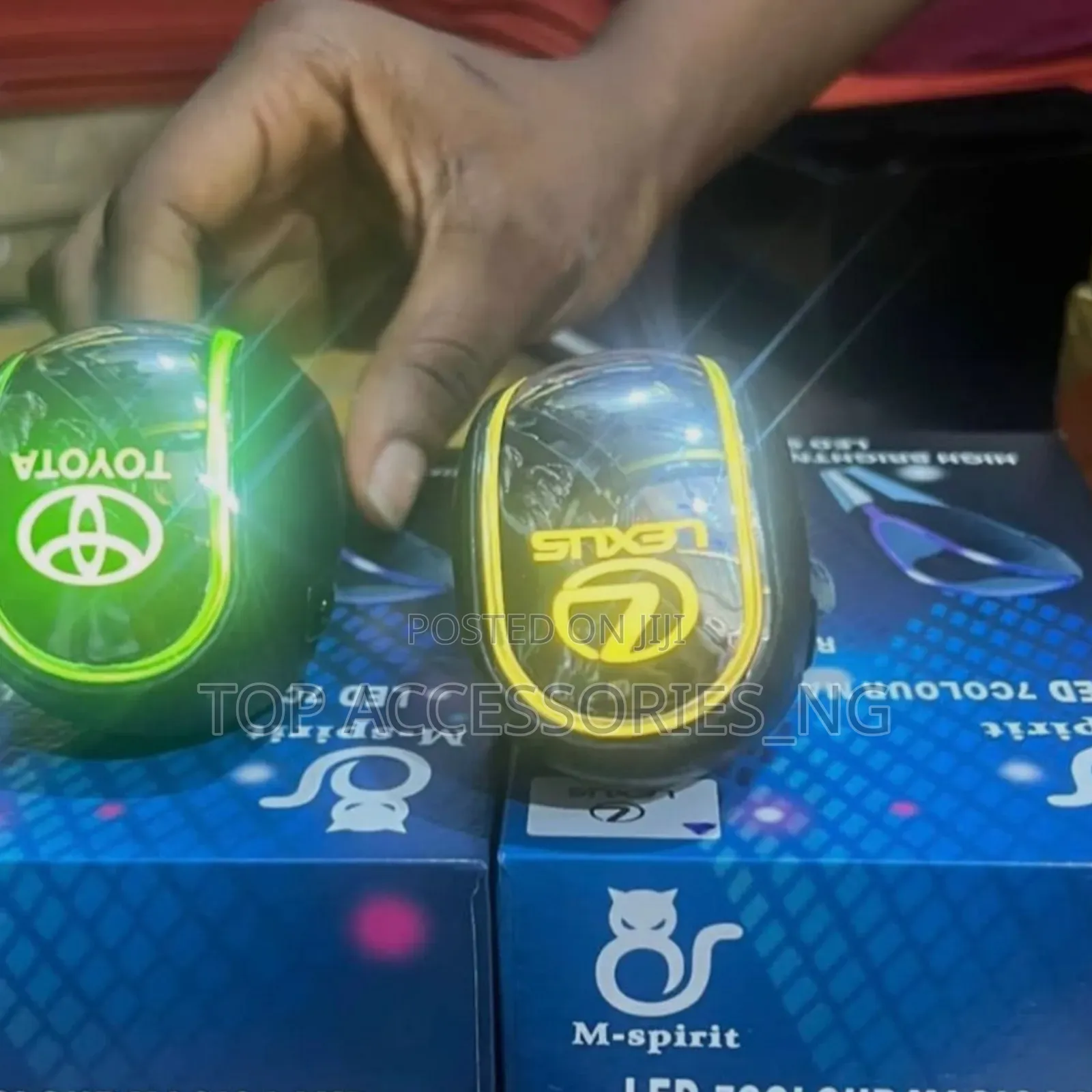 Digital Led Light Gear Knob Cover