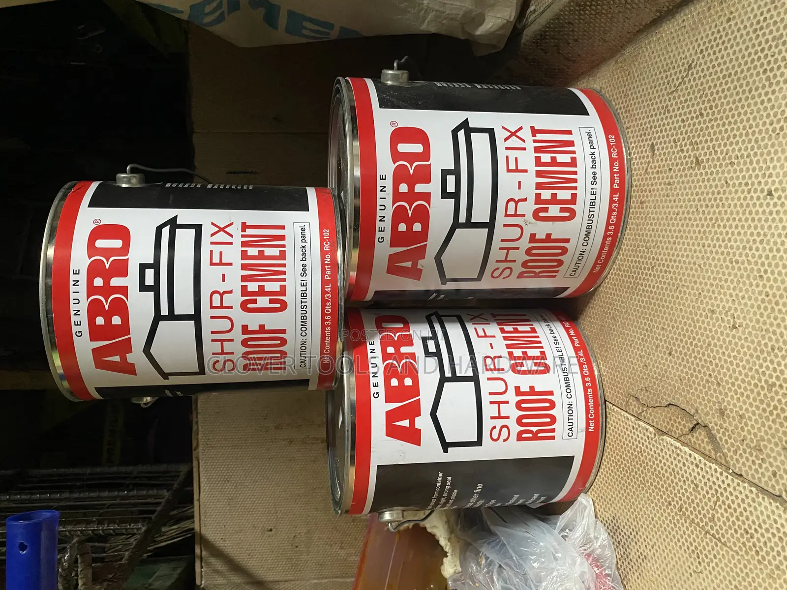 Abro Shur-Fix Roof Cement Waterproof Solution