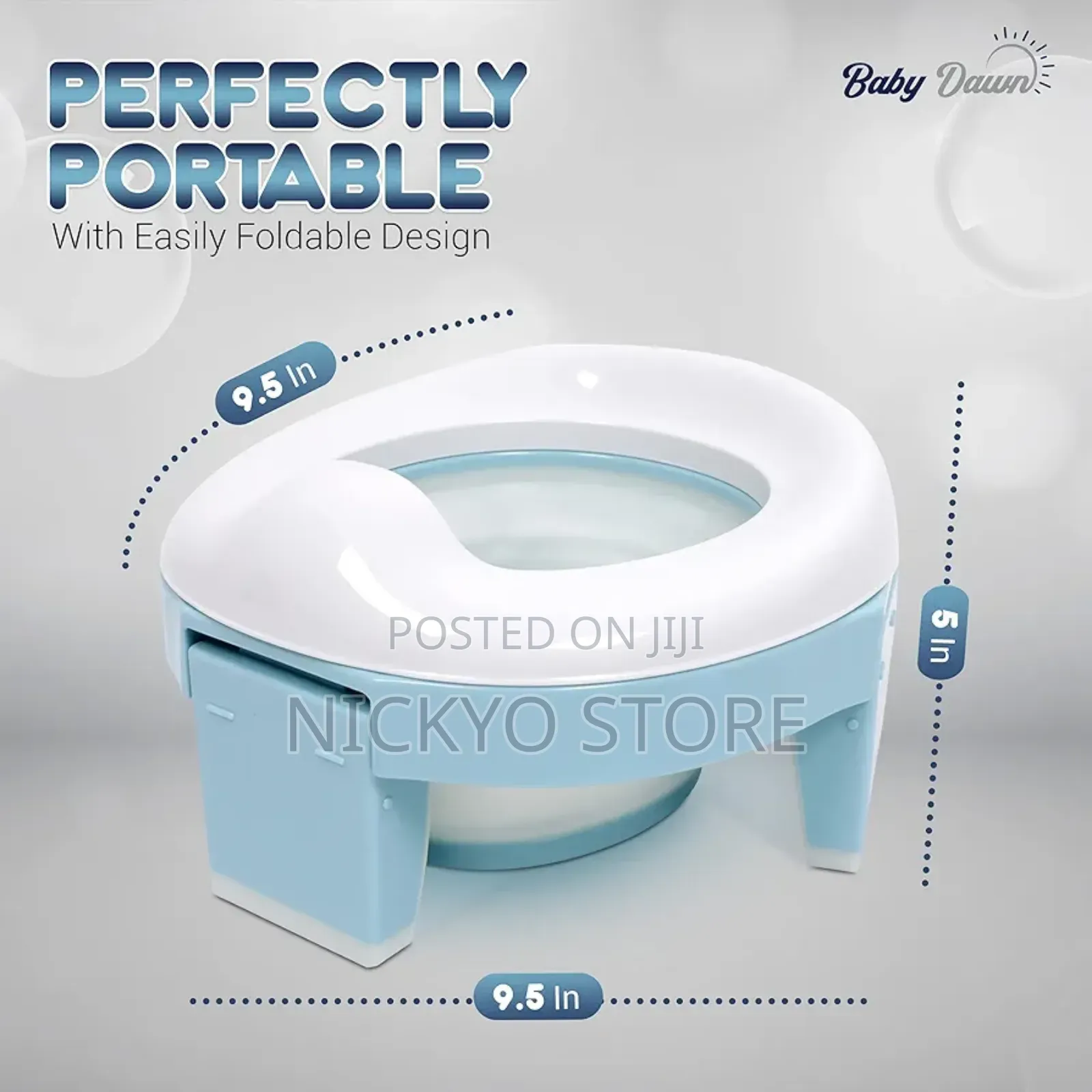 Silicone Baby Foldable Potty