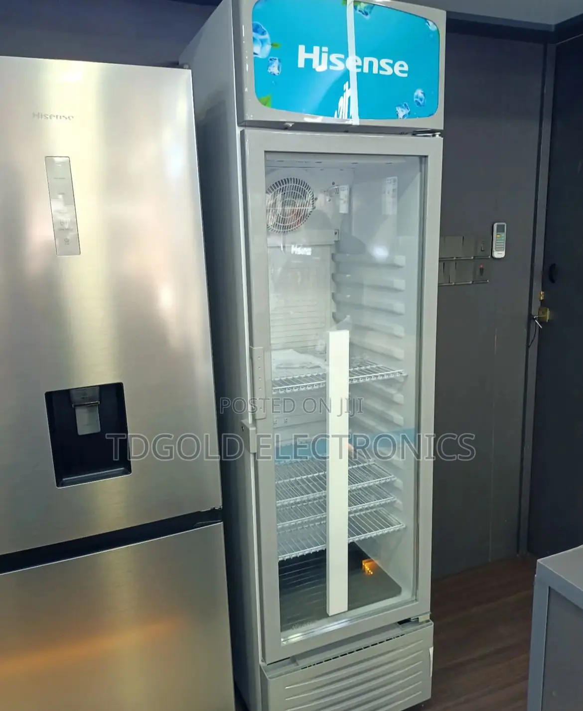 Hisense FL50FC 382L Showcase Single Door Refrigerator