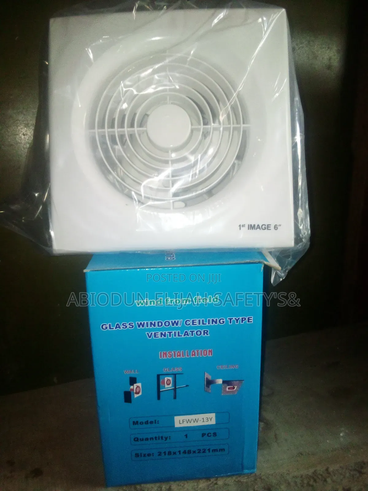 Celling Ventilation Toilet and Kitchen Fan 6"Inches