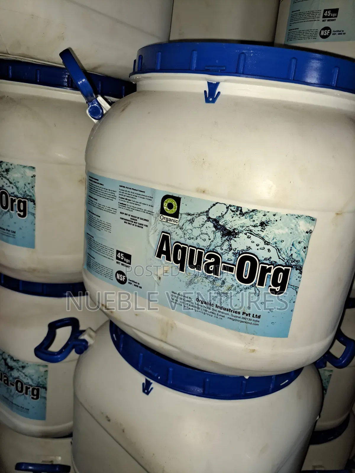 India Chlorine (Hi-Clear Aqua-Do, Aqua-Org)