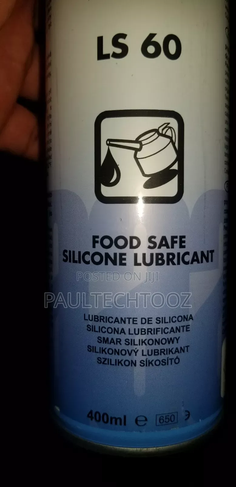 Food Safe Silicone Lubricant