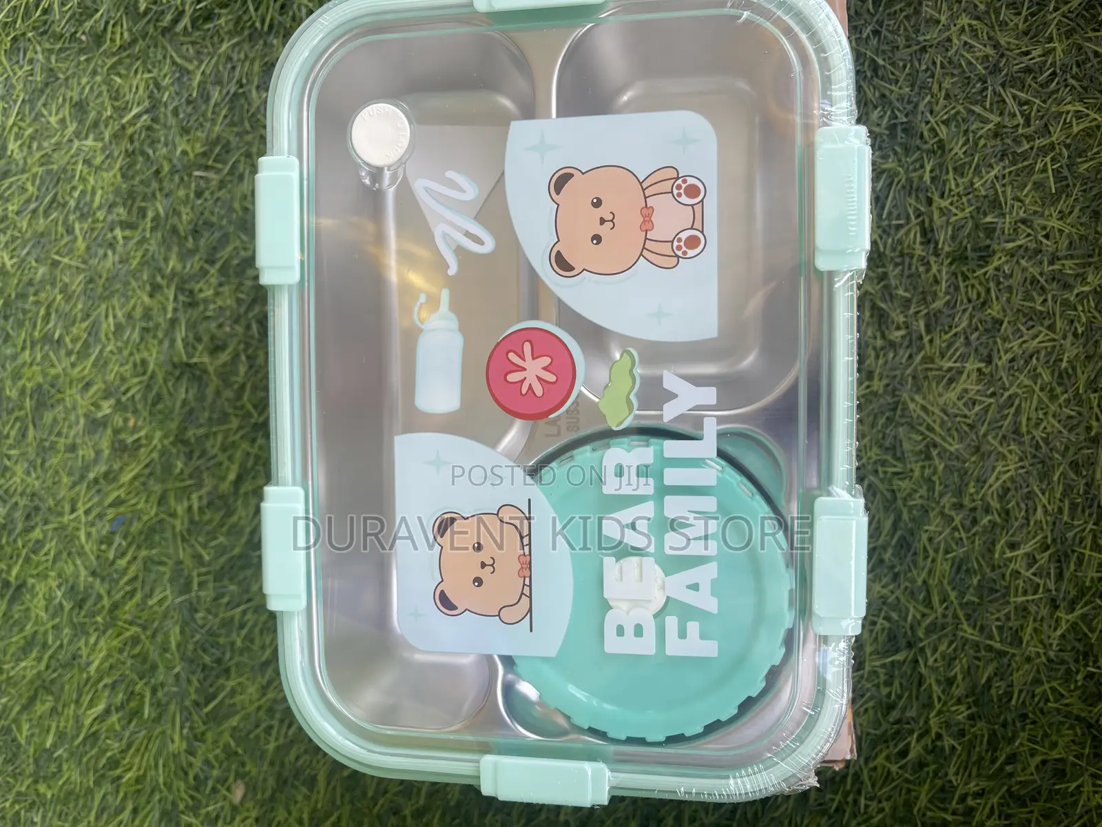 3 Partition Stainless Steel Lunch Box