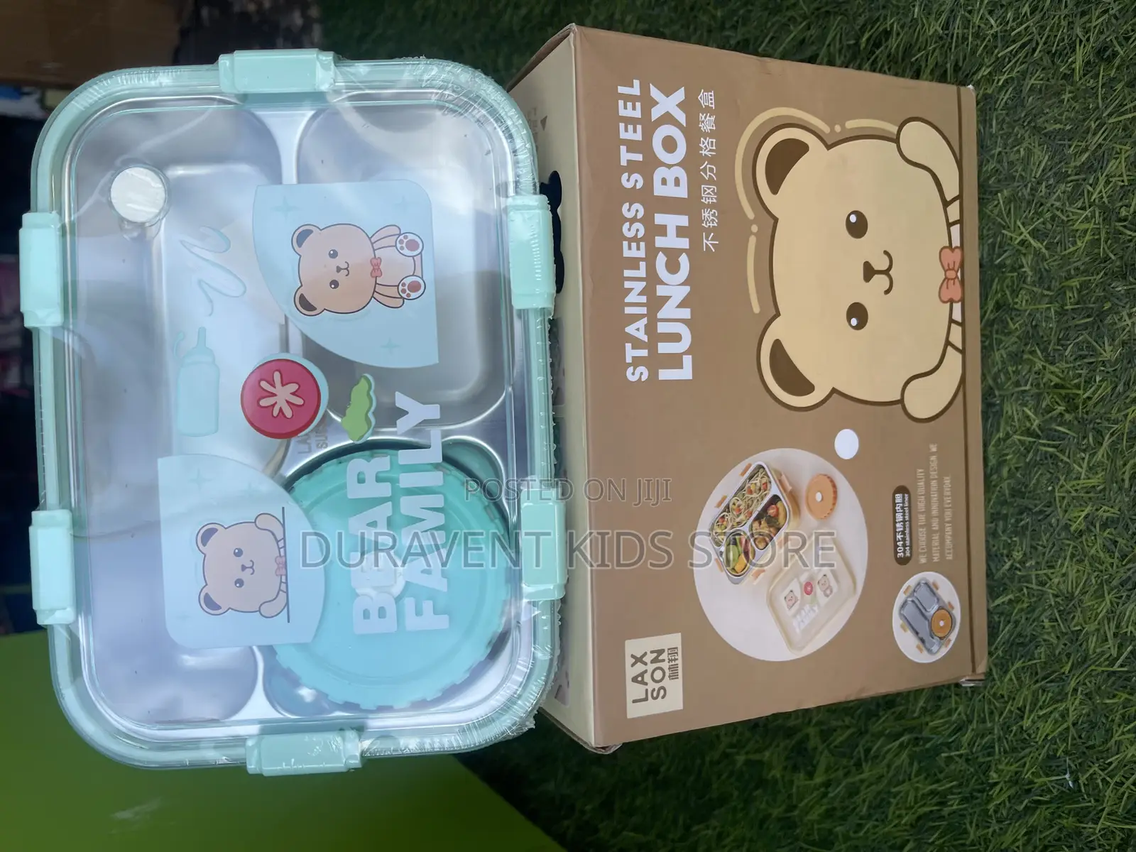 3 Partition Stainless Steel Lunch Box