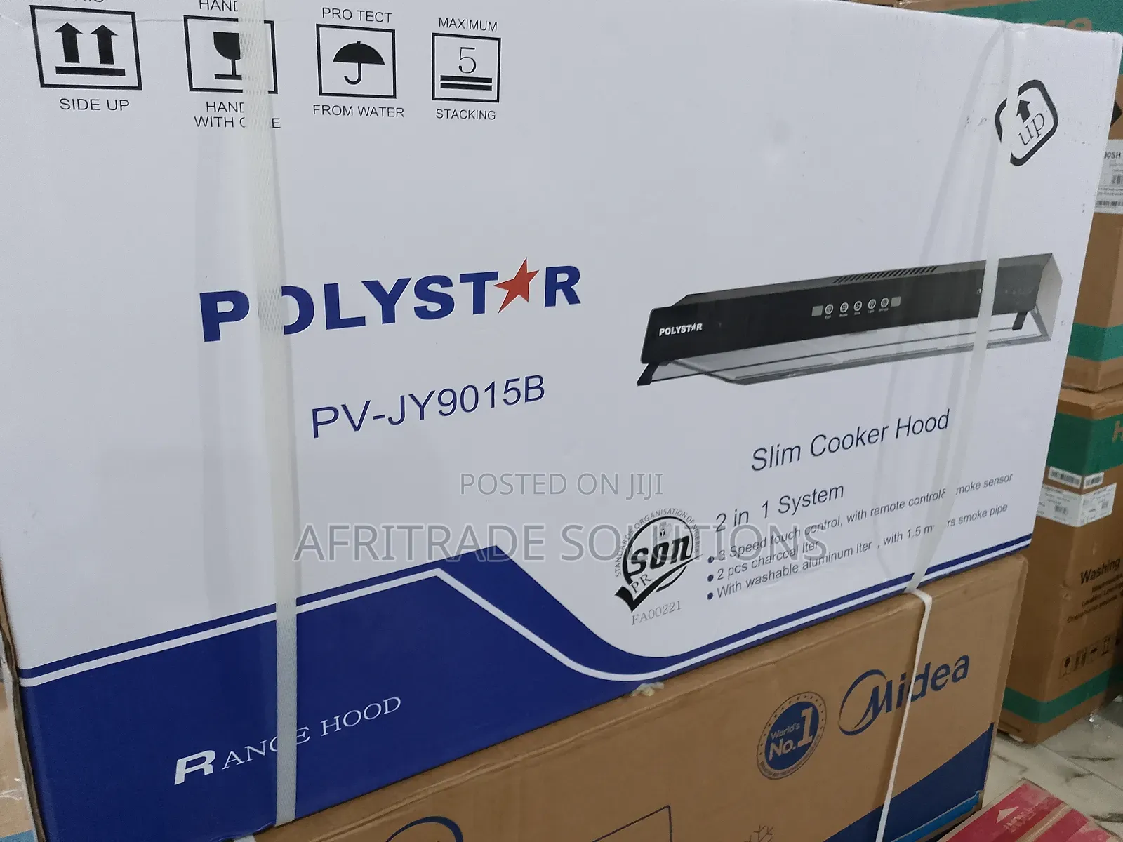 Brand New Polystar Range Hood Pv-Jy9015b