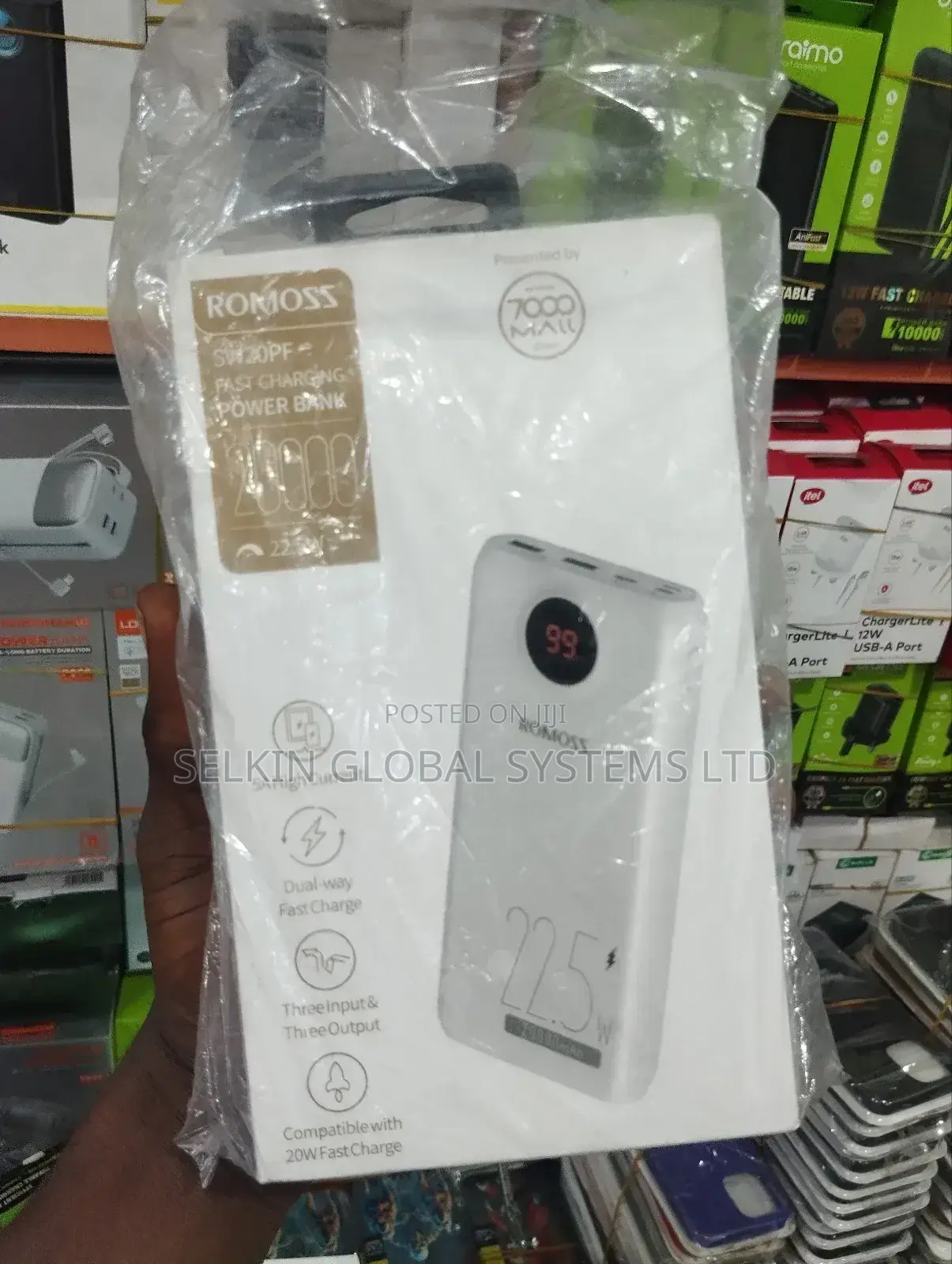Romoss 20000 Fast Charge Power Bank