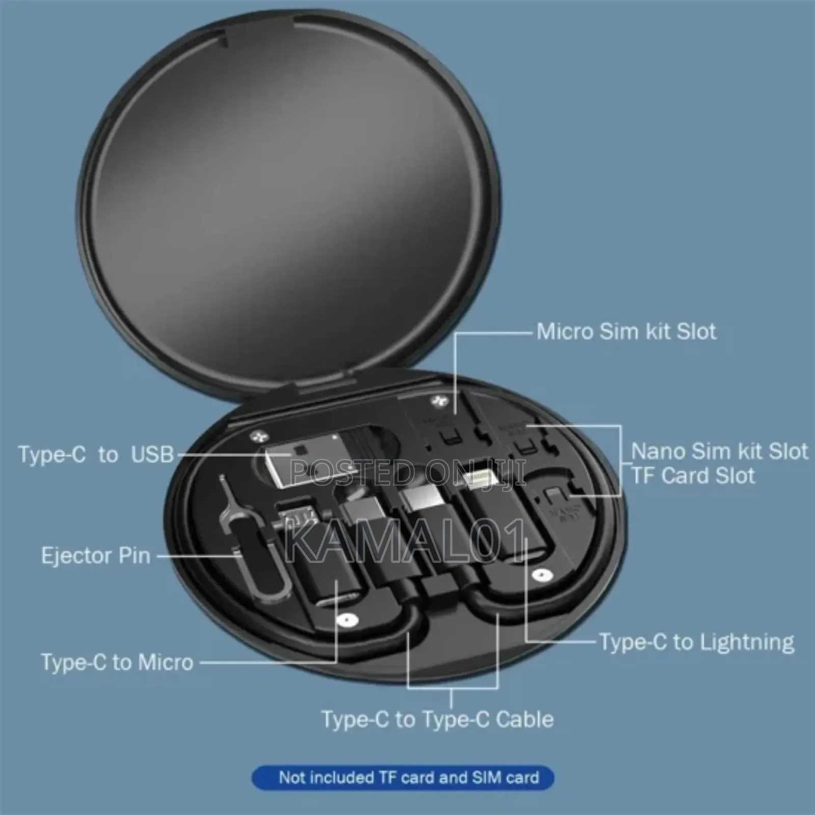 5 in 1 Mobile Phone Charging Kit 60W Portable Phone