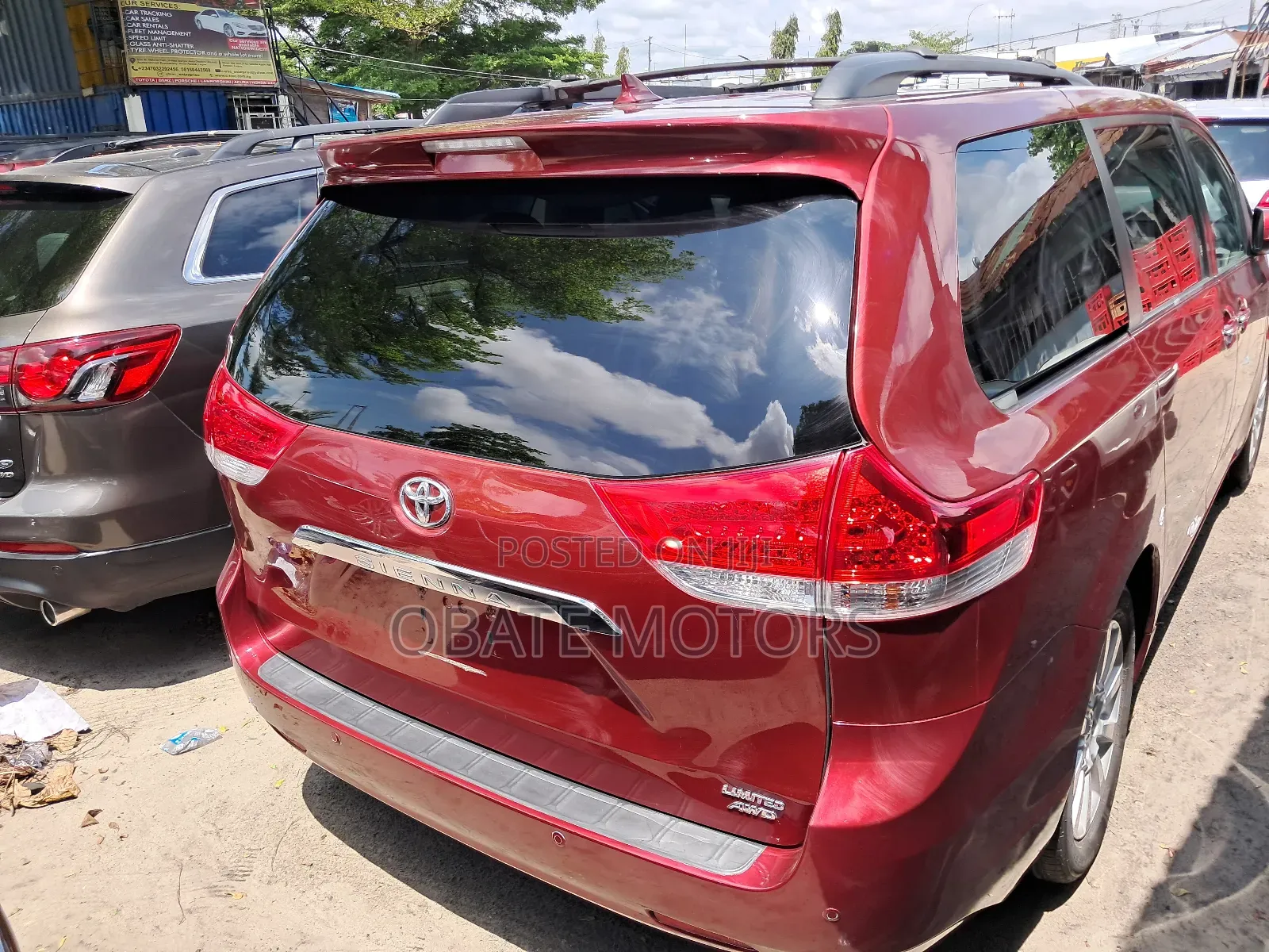 Toyota Sienna Limited AWD 7-Passenger 2013 Red