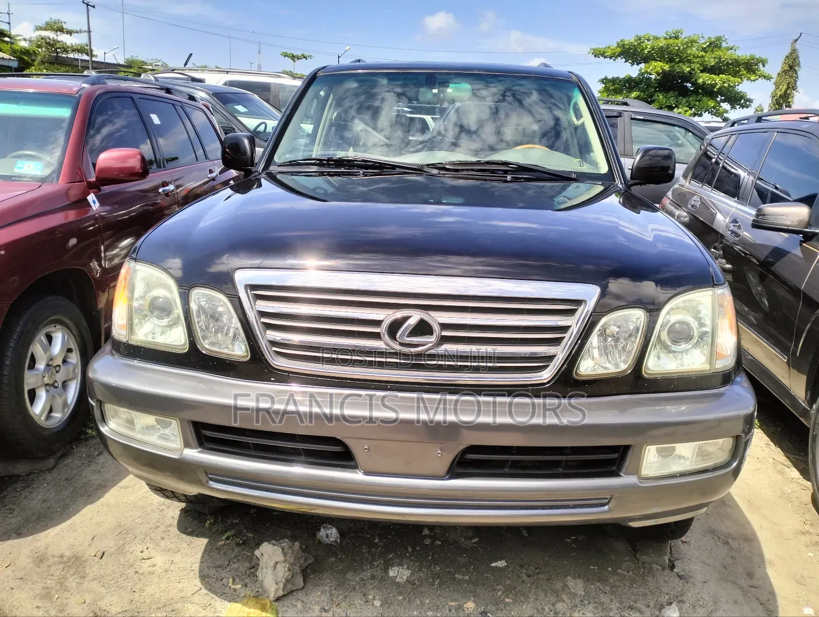 Lexus LX 470 Sport Utility 2007 Black