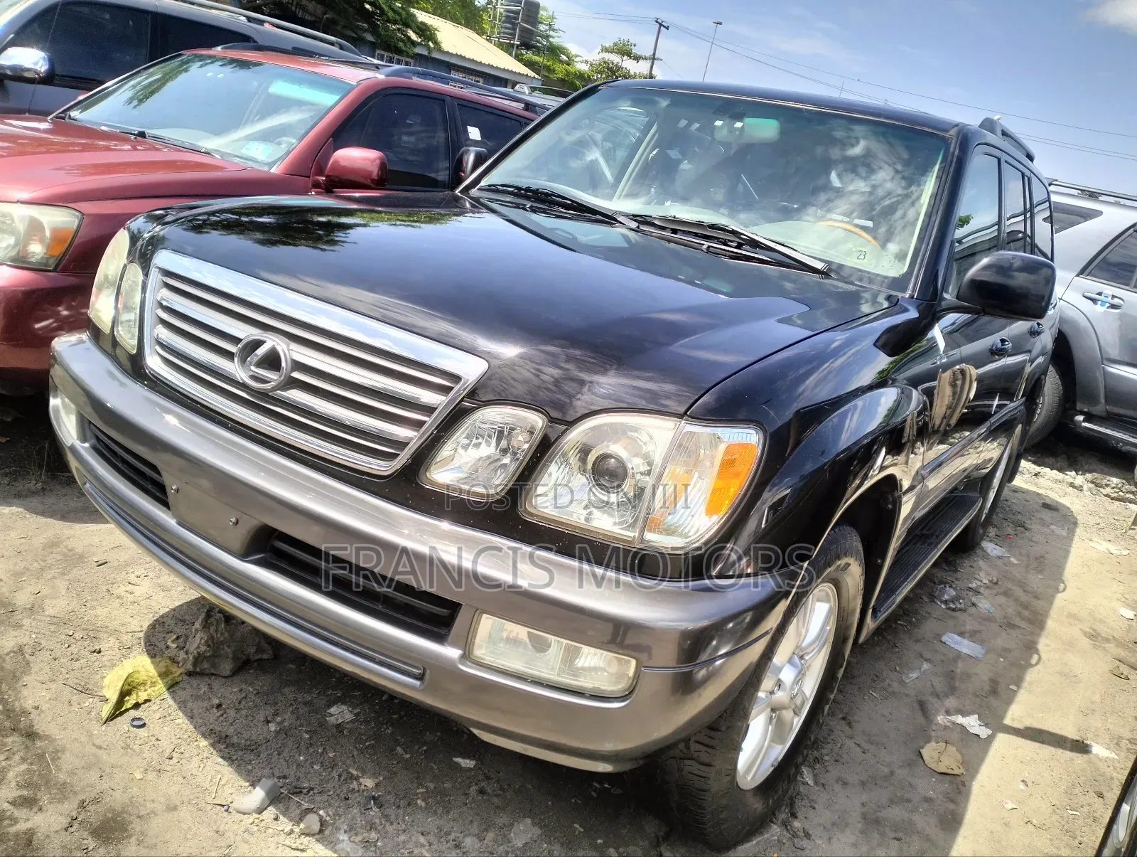 Lexus LX 470 Sport Utility 2007 Black