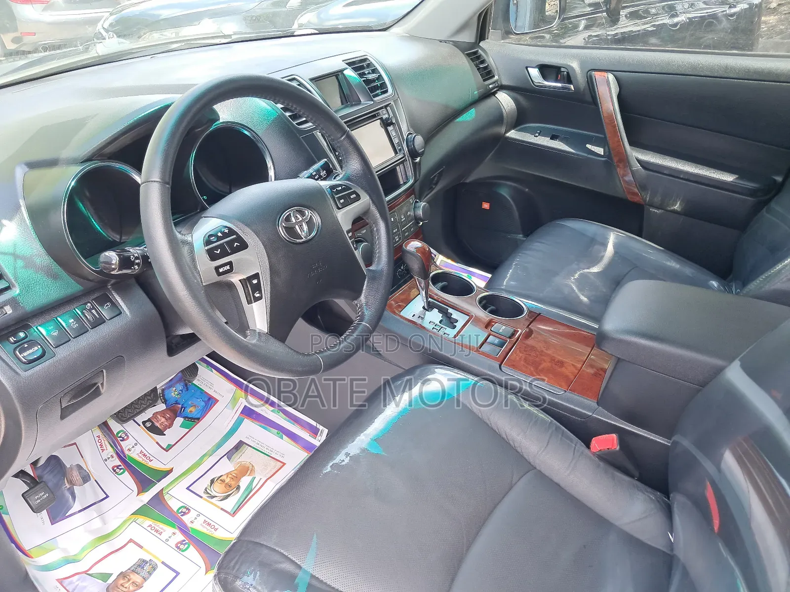 Toyota Highlander Limited 3.5L 2WD 2013 Black