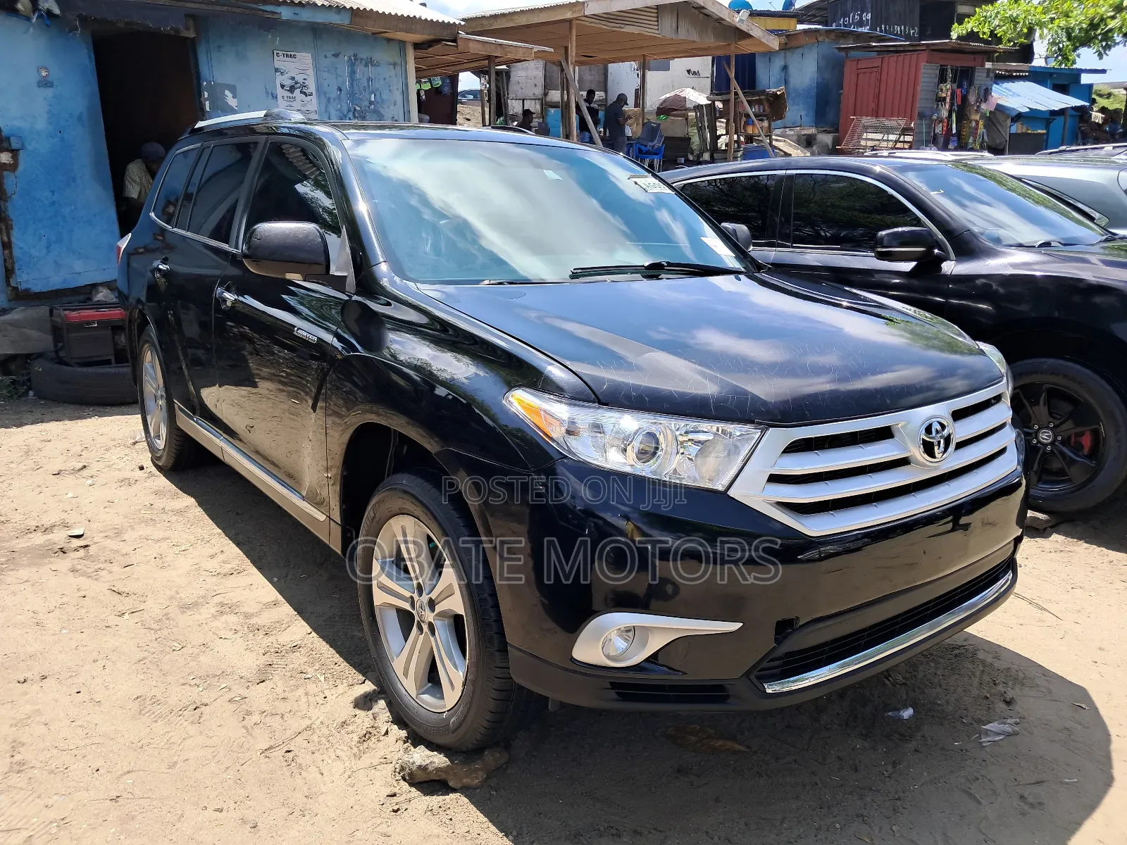 Toyota Highlander Limited 3.5L 2WD 2013 Black