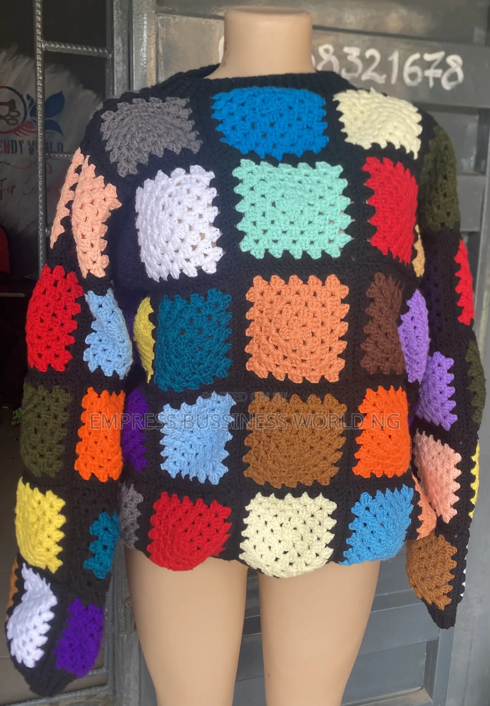 Handmade Crochet Cardigan