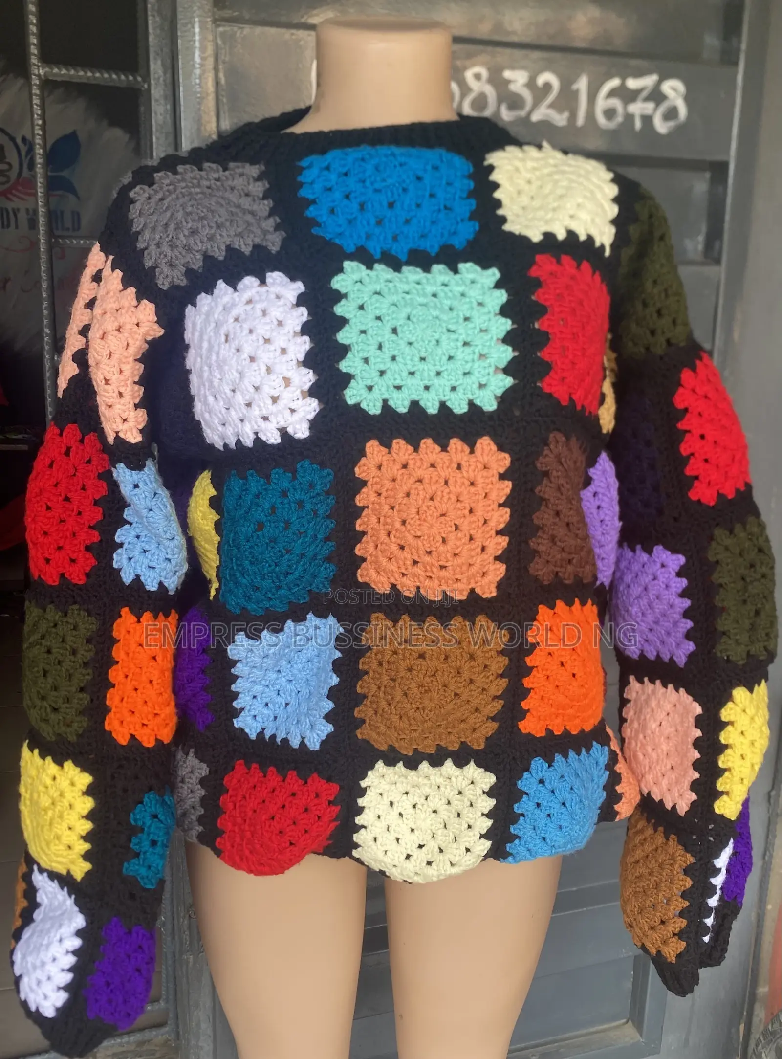 Handmade Crochet Cardigan