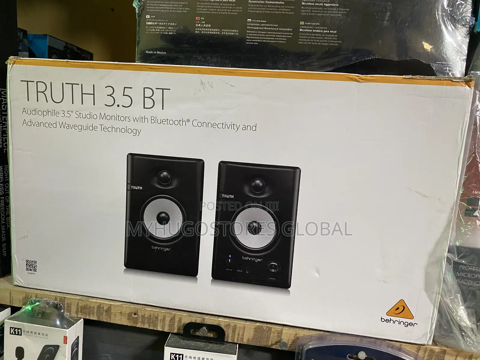 Behringer TRUTH 3.5 BT Powered Studiomonitors With Bluetooth