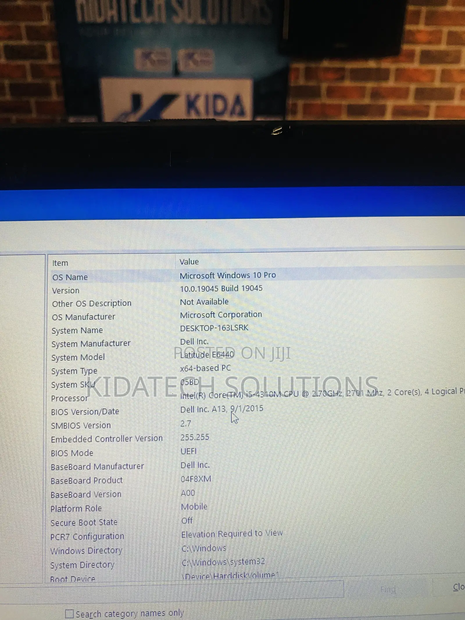 Laptop Dell Latitude E6440 8GB Intel Core I5 HDD 500GB