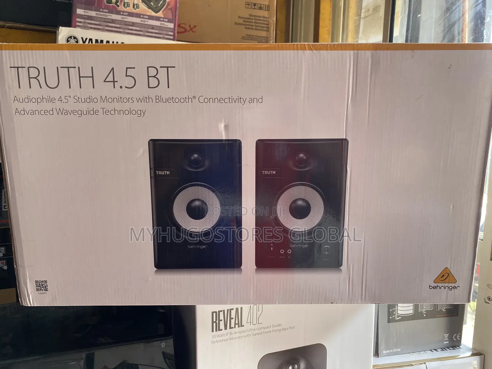 Behringer Truth 4.5" Powered Studio Monitors With Bluetooth