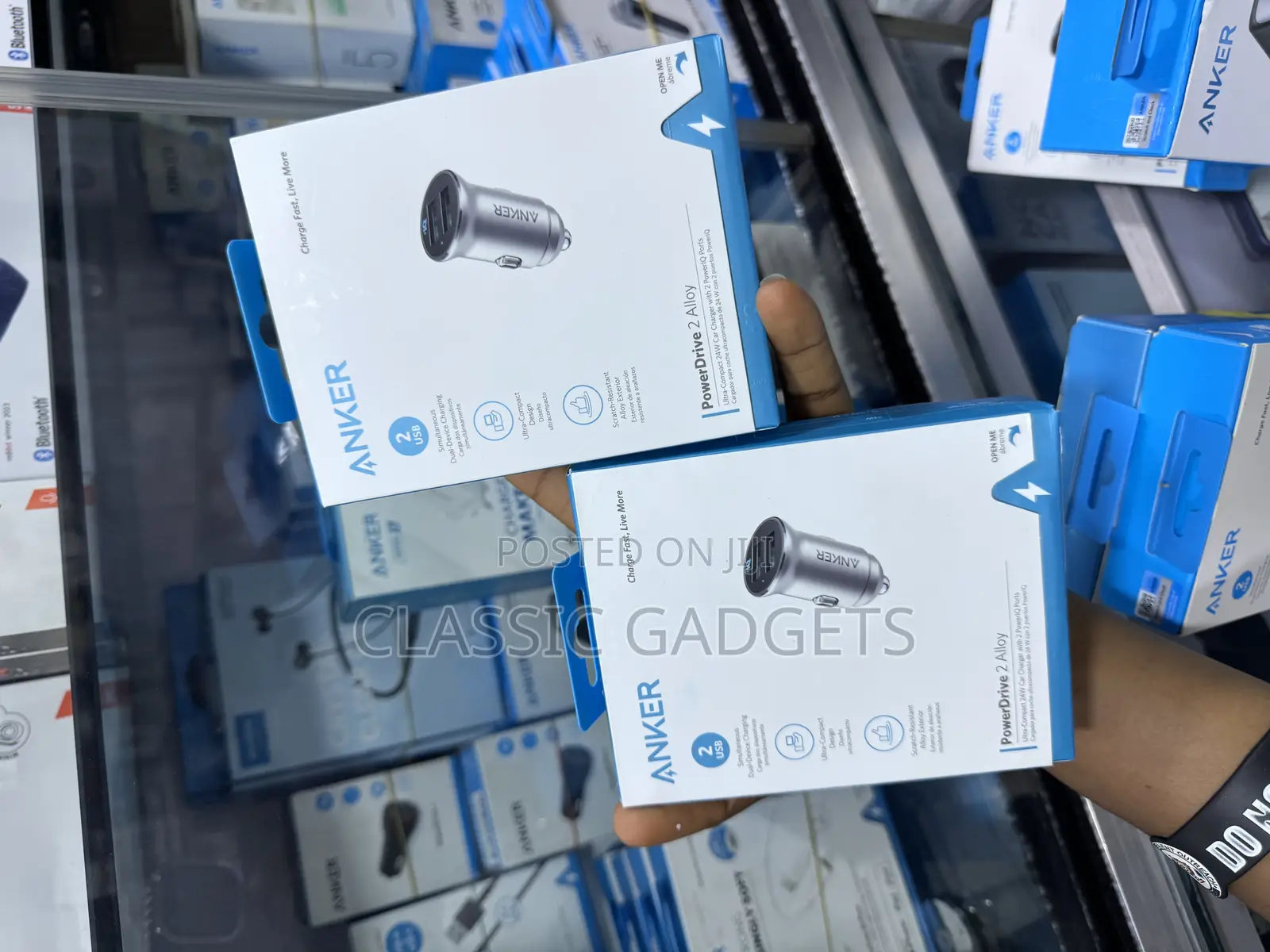 ANKER Powerdrive 2 Alloy Car Charger