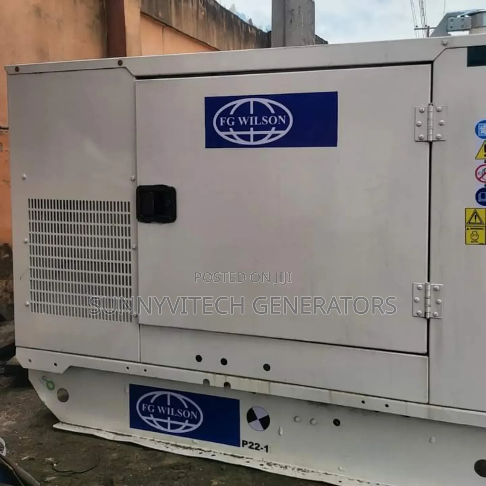 22kva Perkins Generator FG Wilson Super Silence Almost New