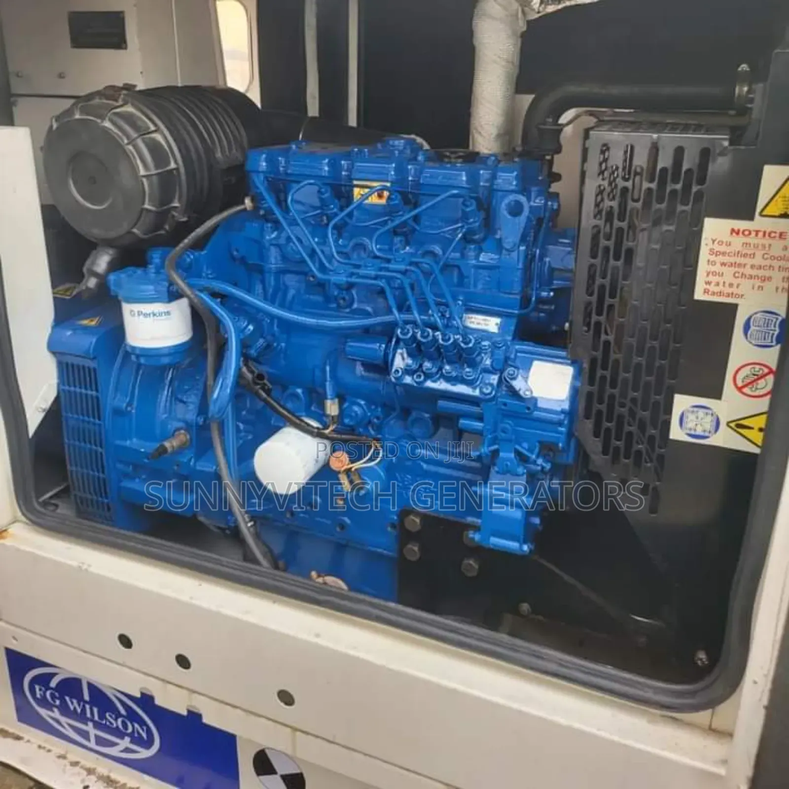 22kva Perkins Generator FG Wilson Super Silence Almost New