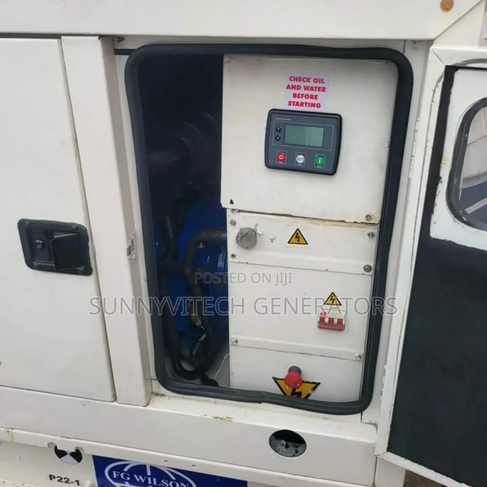 22kva Perkins Generator FG Wilson Super Silence Almost New
