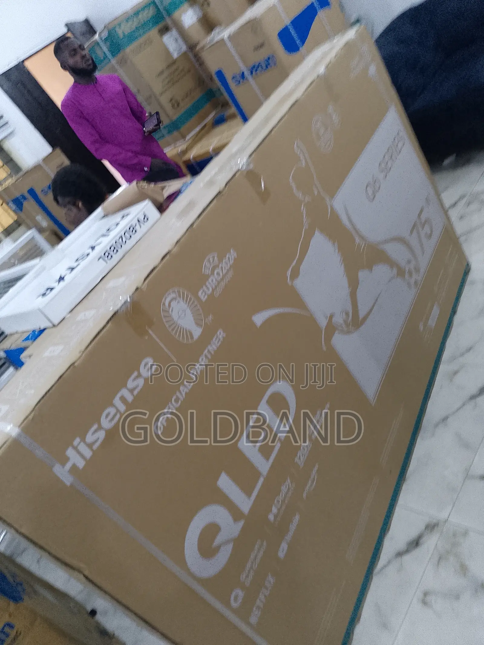 Brand New Hisense 75inches Smart Tv (Q6series) 75q6n
