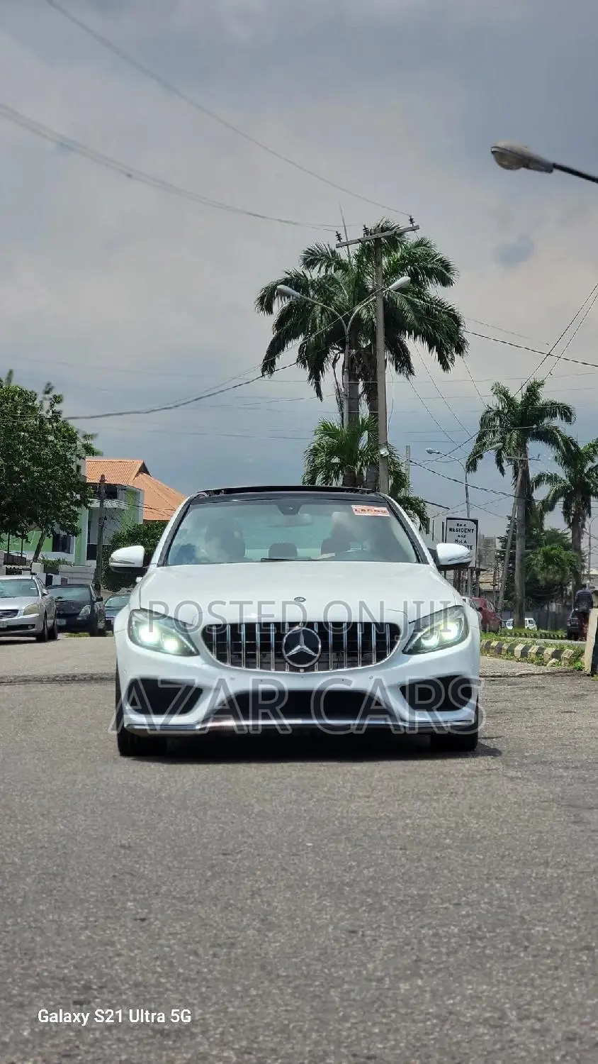 Mercedes-Benz C300 Sport 4dr AWD 4Matic Sedan (2.0L 4cyl 7A) 2015 White