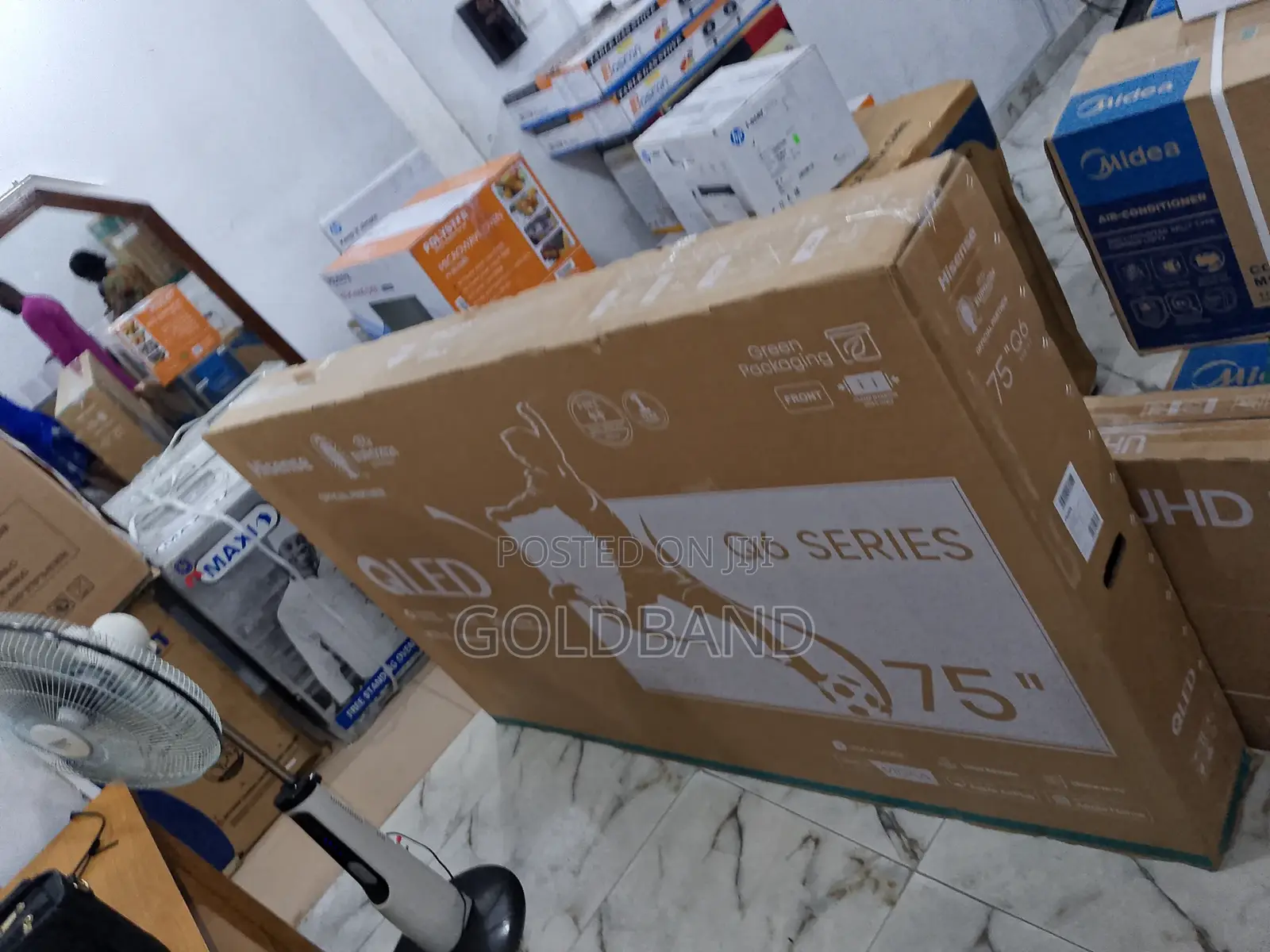 Picture Perfect Hisense 75inches Smart Tv (Q6series) 75q6n