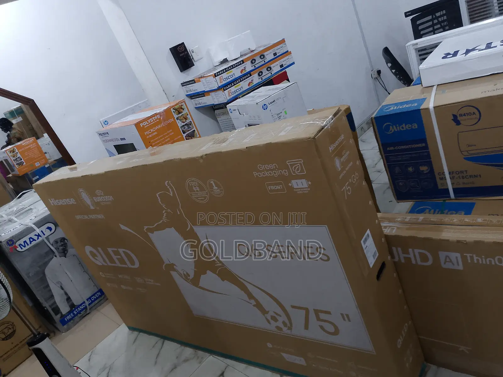 Luxury Hisense 75inches Q6series Smart Tv (75q6n)