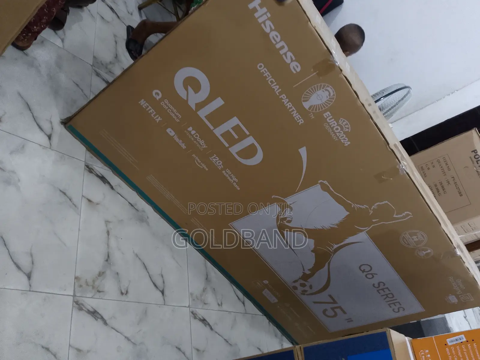 Dependable Hisense 75inches Q6series Smart Tv (75q6n)